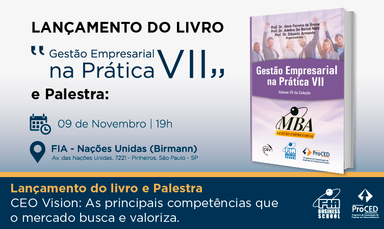 Lançamento do livro Gestão Empresarial na Prática arte